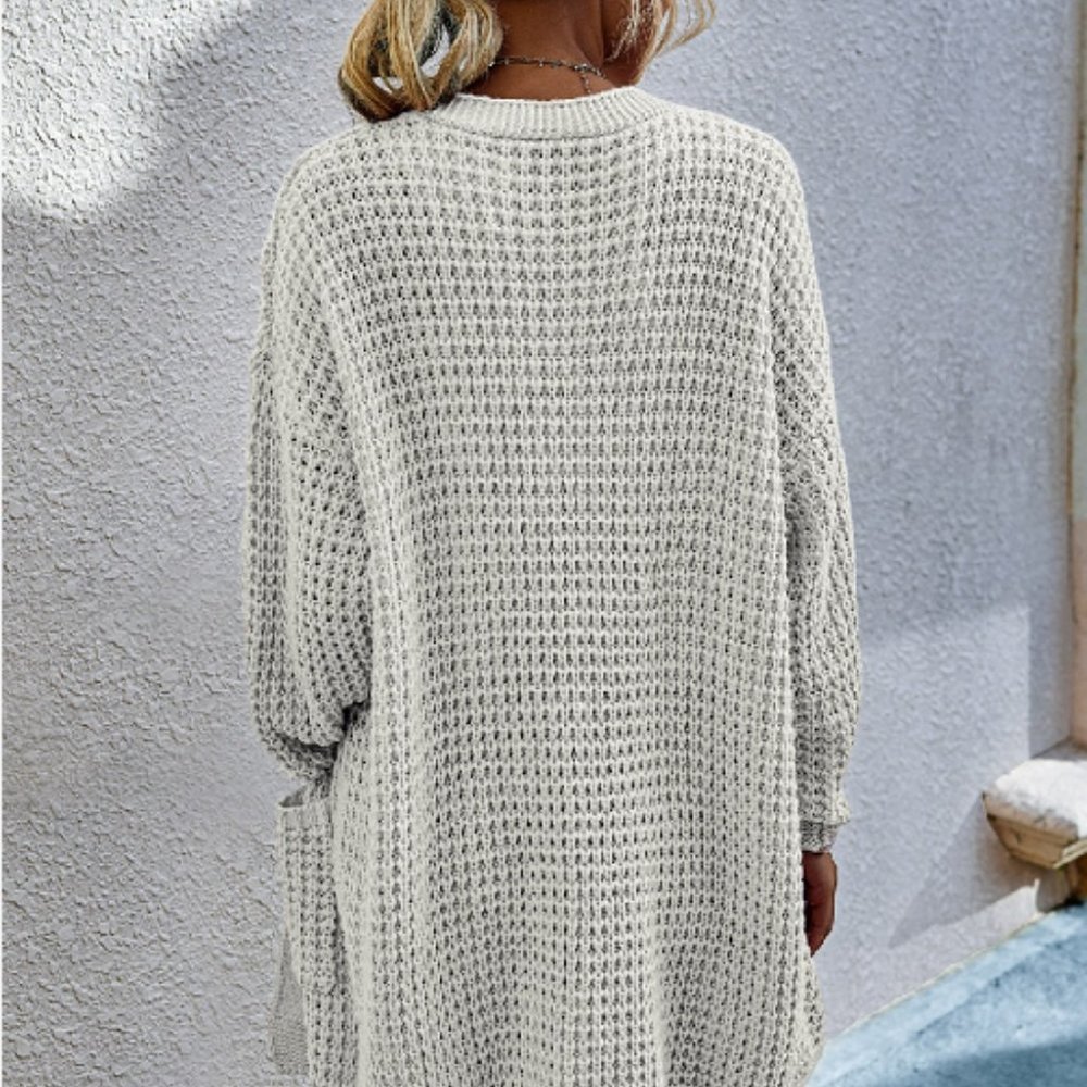LAST ONE Open Front Knit Cardigan (NO TAGS/UNWORN). - Picture 2 of 2